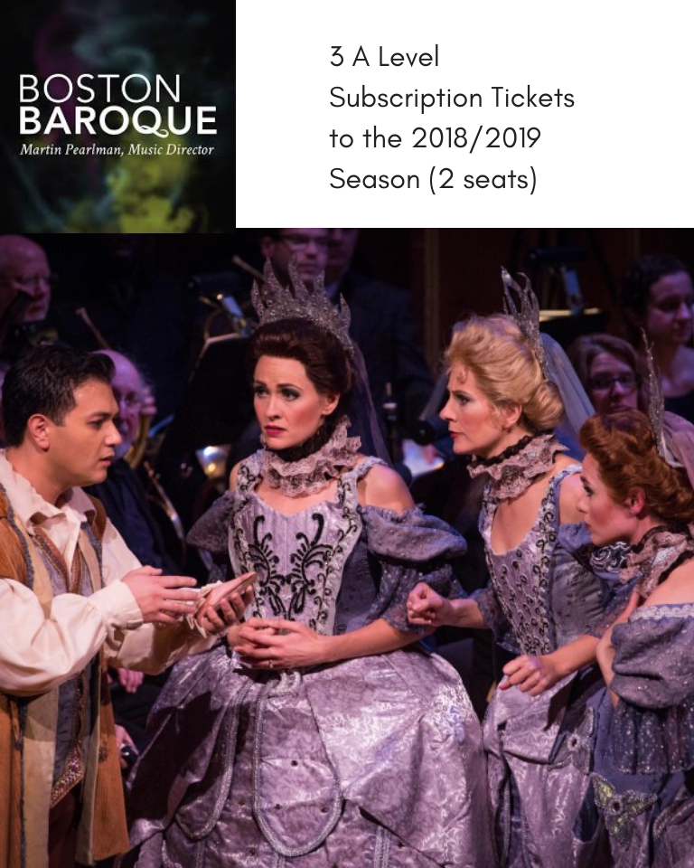 Boston Baroque Season Subscriptions